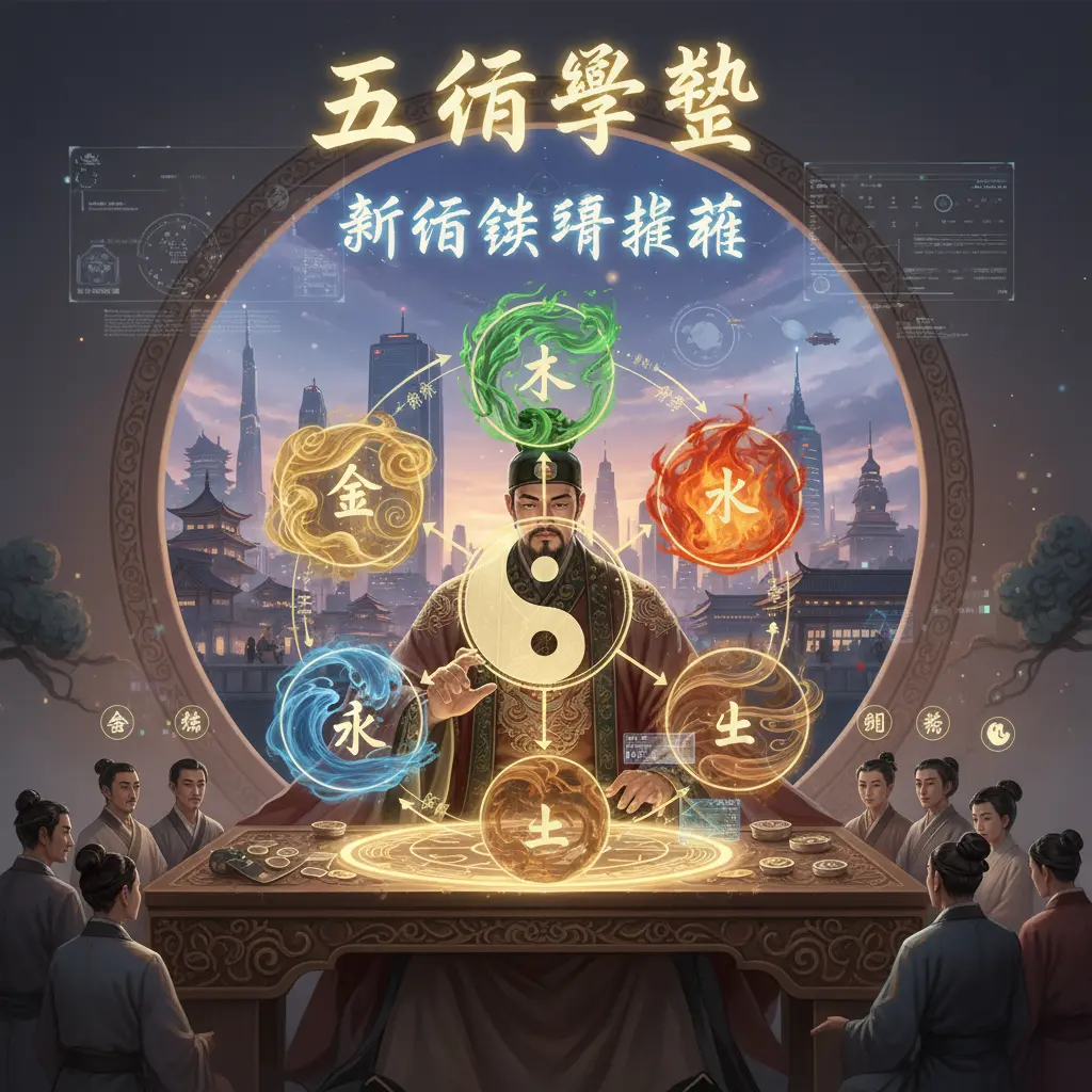 算命師傅推薦 - 五行學說