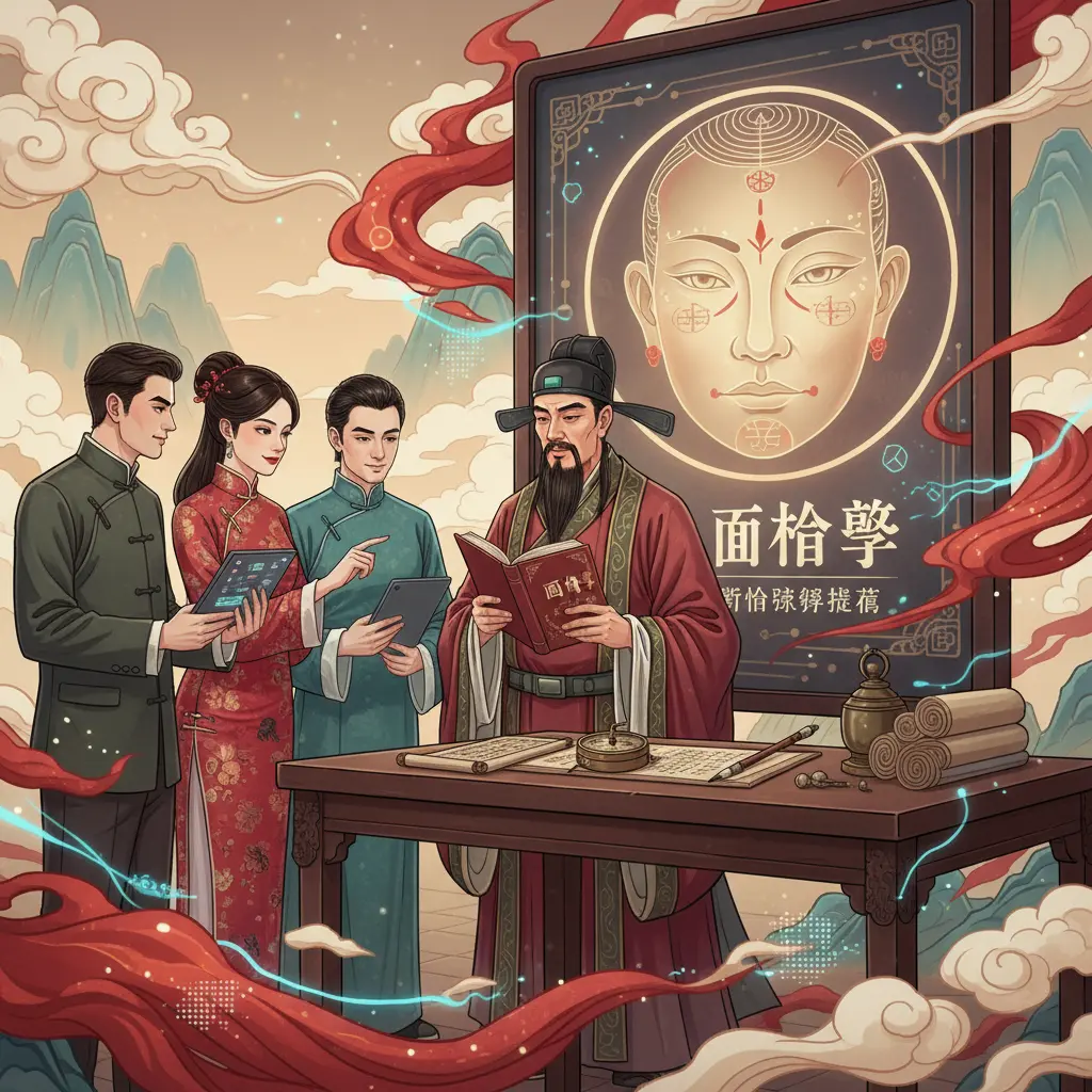 算命師傅推薦 - 面相學